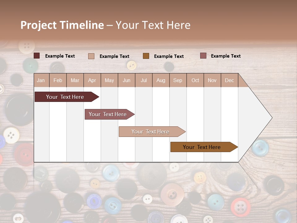 Abstract Buttons Circle PowerPoint Template