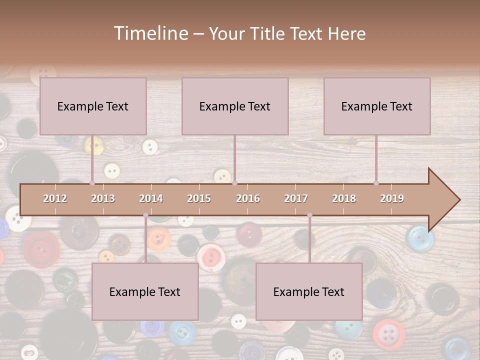 Abstract Buttons Circle PowerPoint Template