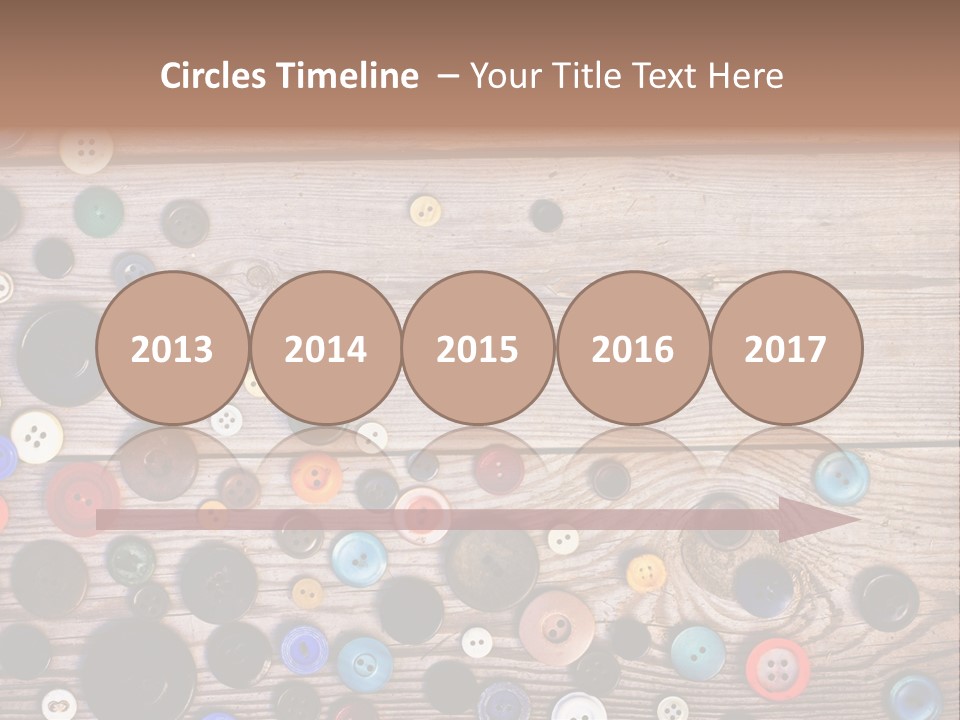 Abstract Buttons Circle PowerPoint Template