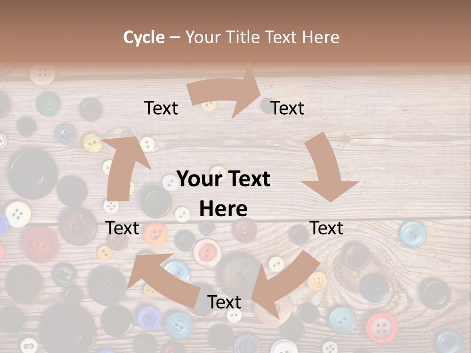 Abstract Buttons Circle PowerPoint Template