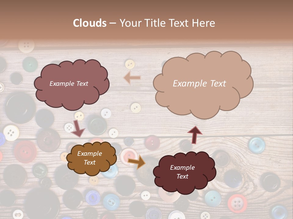 Abstract Buttons Circle PowerPoint Template