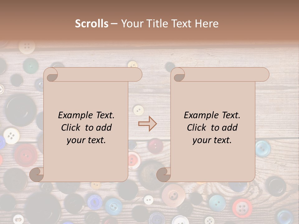 Abstract Buttons Circle PowerPoint Template