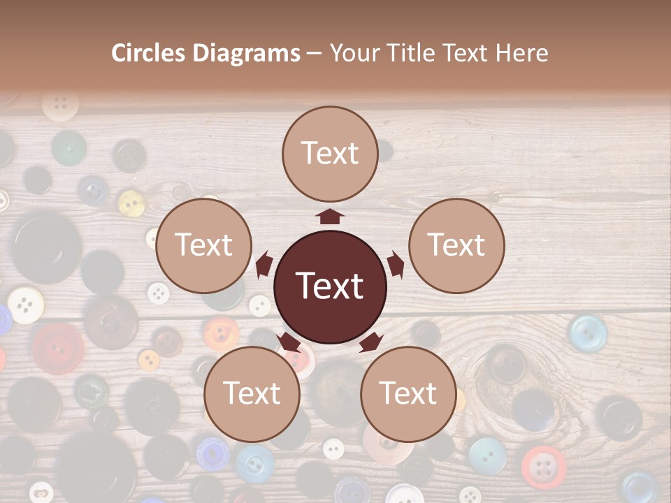 Abstract Buttons Circle PowerPoint Template