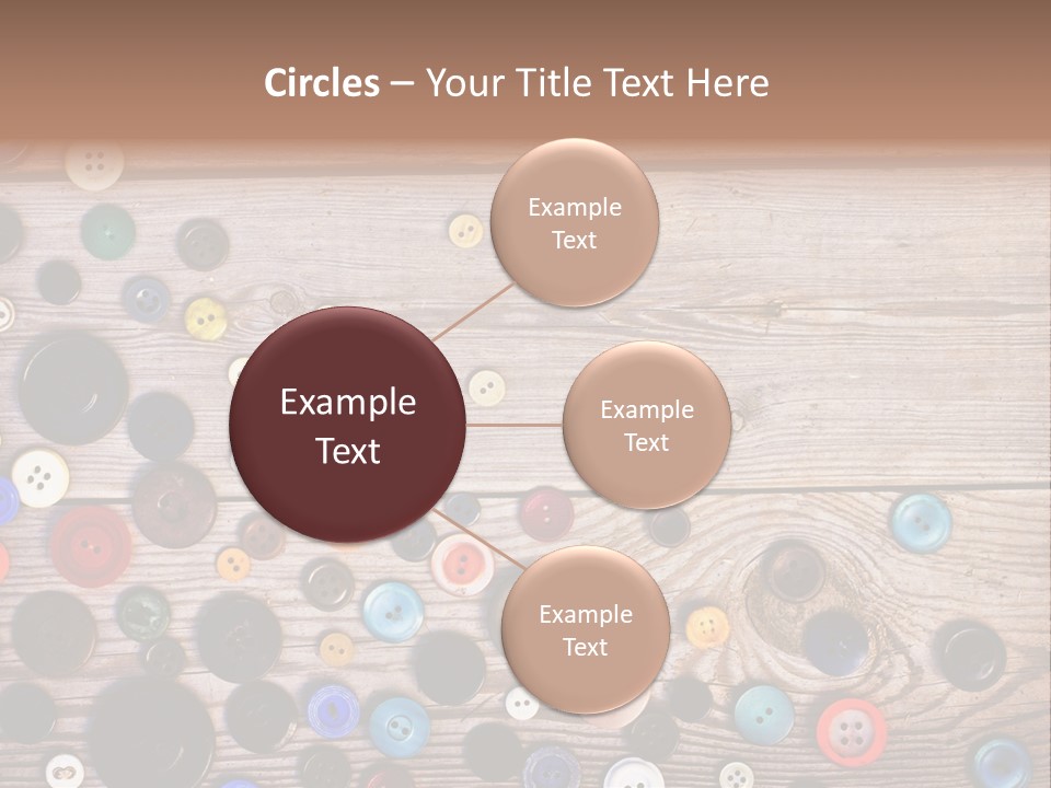 Abstract Buttons Circle PowerPoint Template