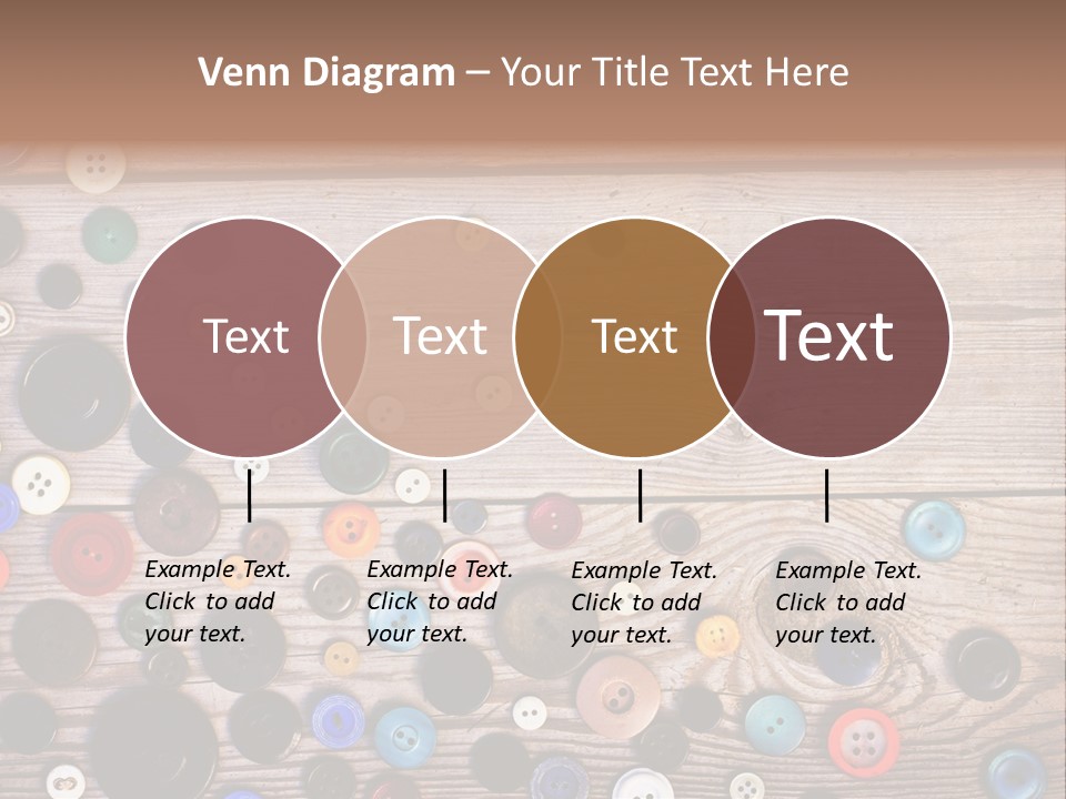 Abstract Buttons Circle PowerPoint Template