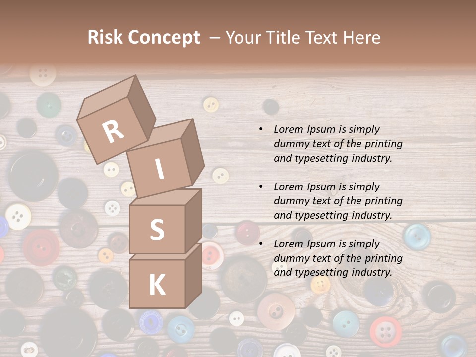 Abstract Buttons Circle PowerPoint Template