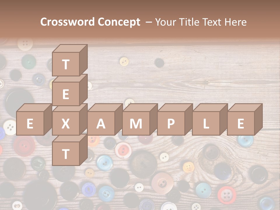 Abstract Buttons Circle PowerPoint Template