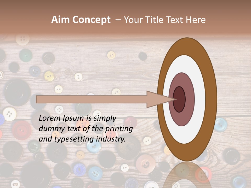 Abstract Buttons Circle PowerPoint Template