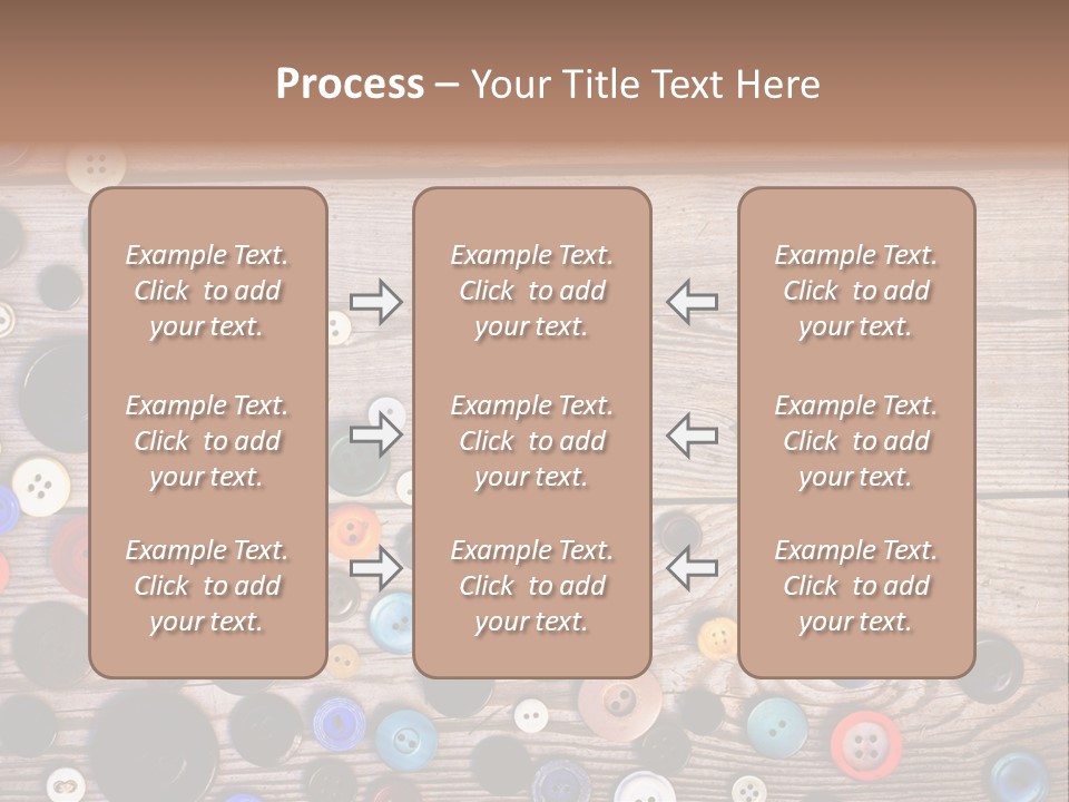 Abstract Buttons Circle PowerPoint Template