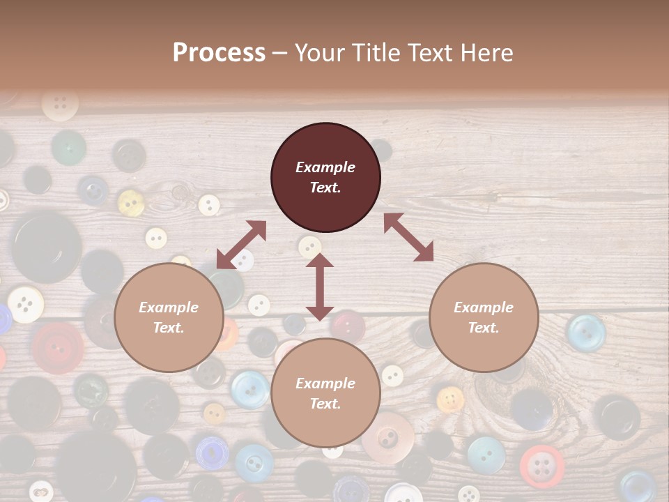 Abstract Buttons Circle PowerPoint Template