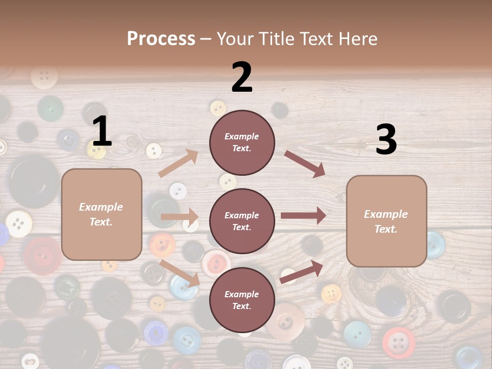 Abstract Buttons Circle PowerPoint Template