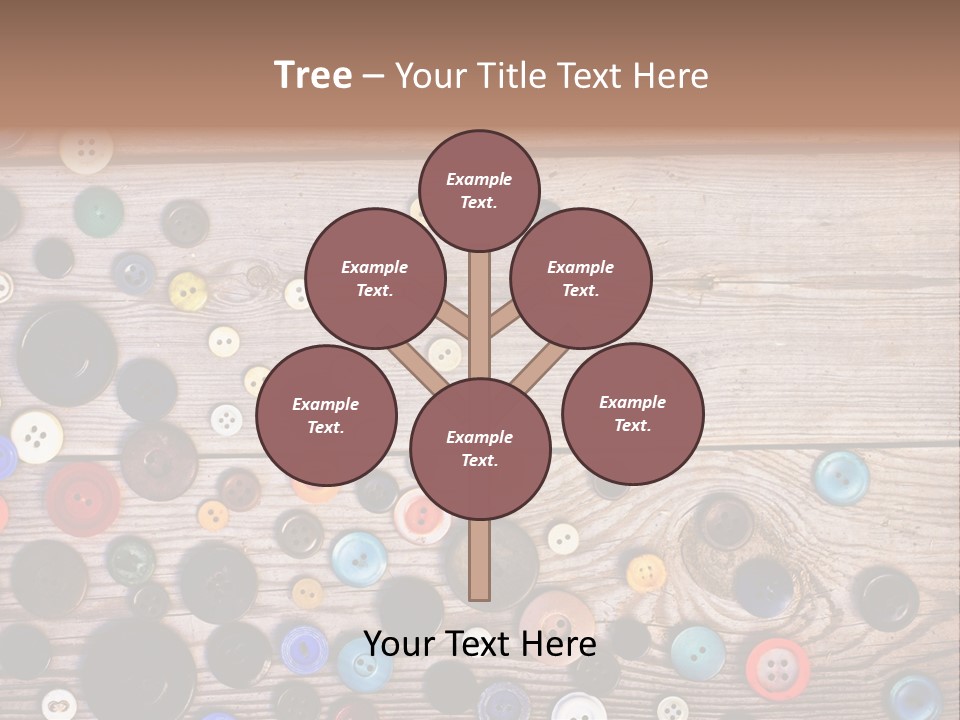 Abstract Buttons Circle PowerPoint Template
