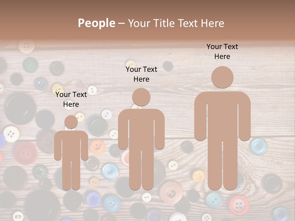 Abstract Buttons Circle PowerPoint Template