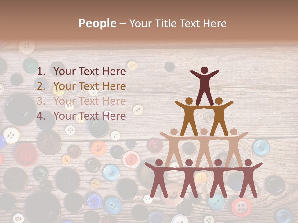 Abstract Buttons Circle PowerPoint Template