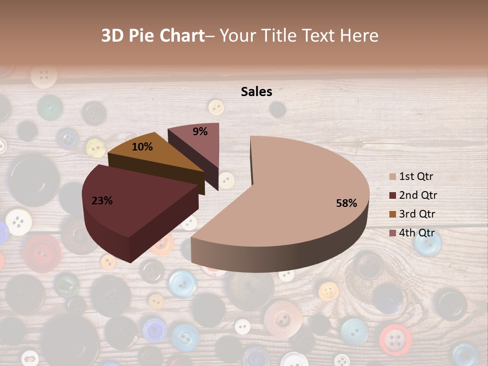 Abstract Buttons Circle PowerPoint Template