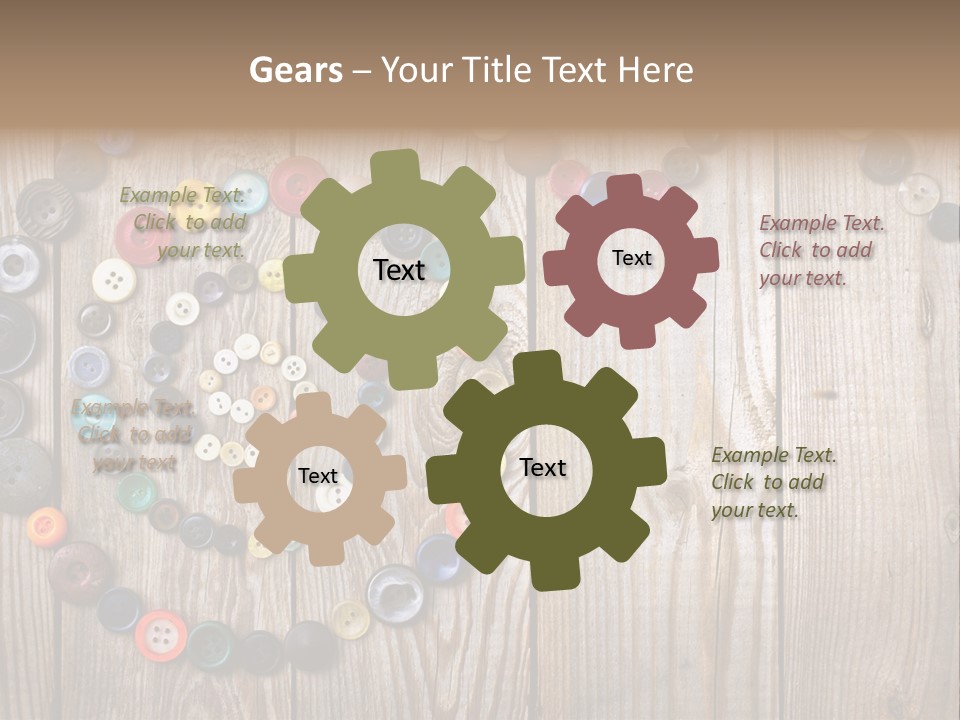 Dressmaking Housework Variety PowerPoint Template