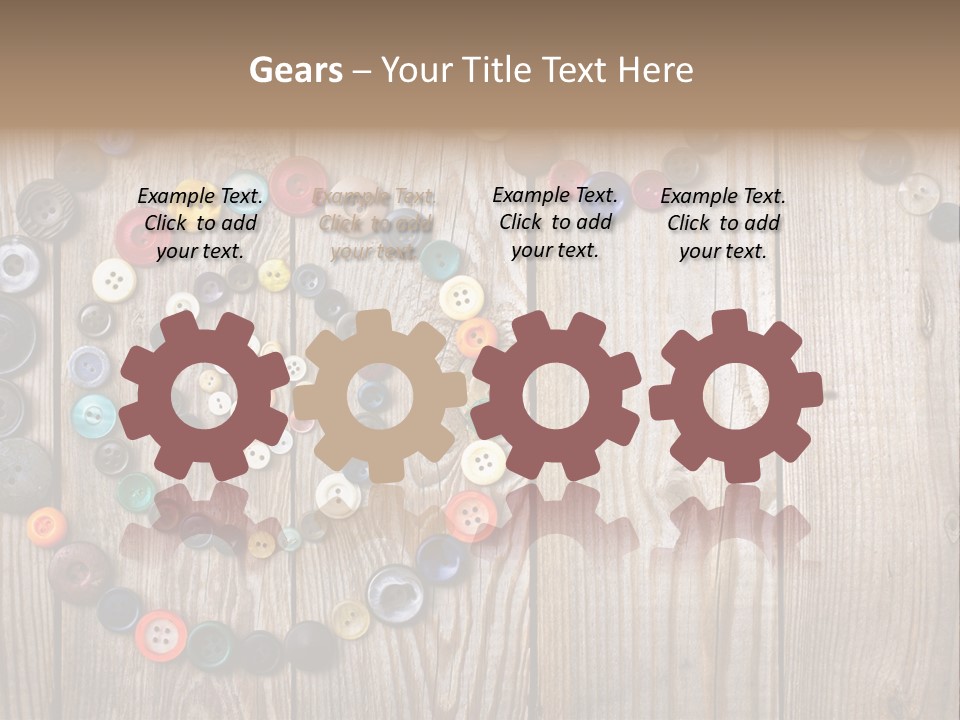 Dressmaking Housework Variety PowerPoint Template