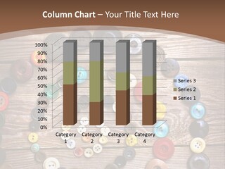 Wood Colorful Round PowerPoint Template