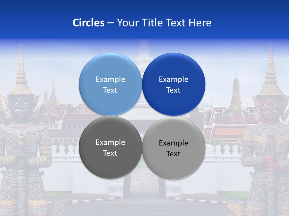 Thai Graphic Religious PowerPoint Template