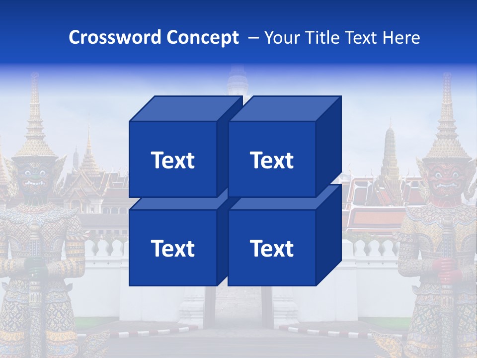 Thai Graphic Religious PowerPoint Template