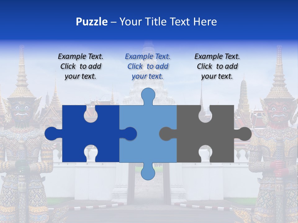 Thai Graphic Religious PowerPoint Template