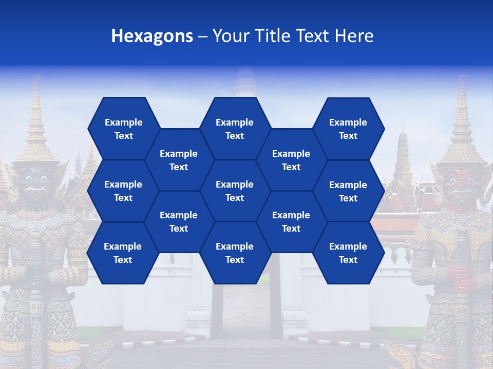 Thai Graphic Religious PowerPoint Template