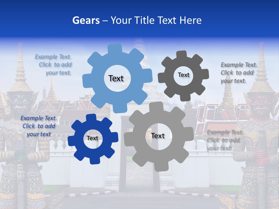 Thai Graphic Religious PowerPoint Template