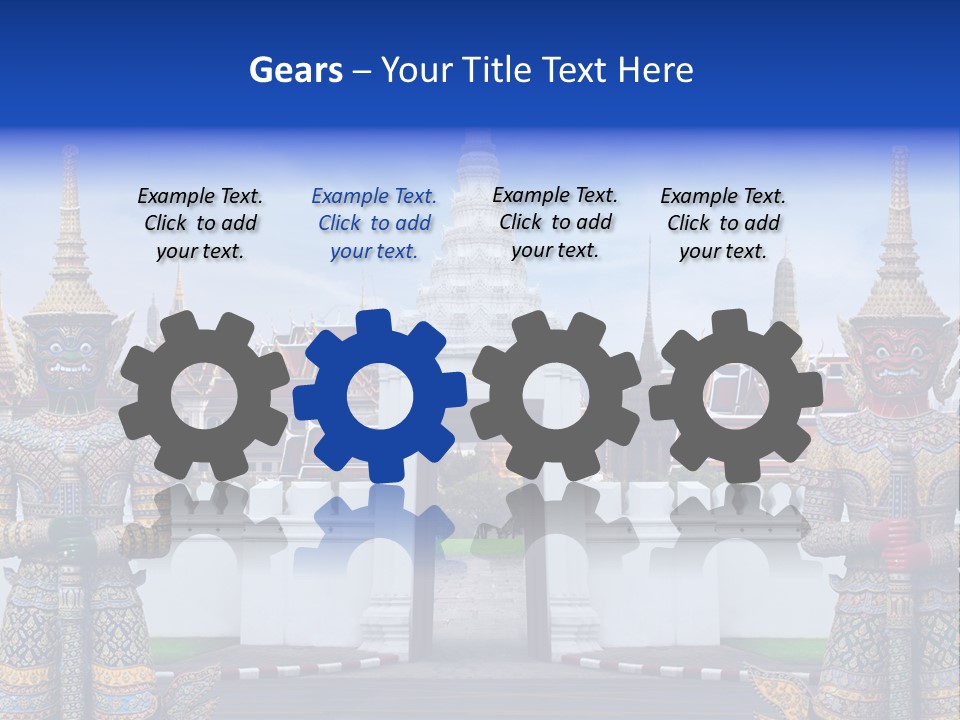 Thai Graphic Religious PowerPoint Template