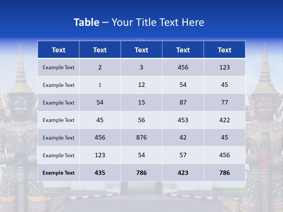 Thai Graphic Religious PowerPoint Template