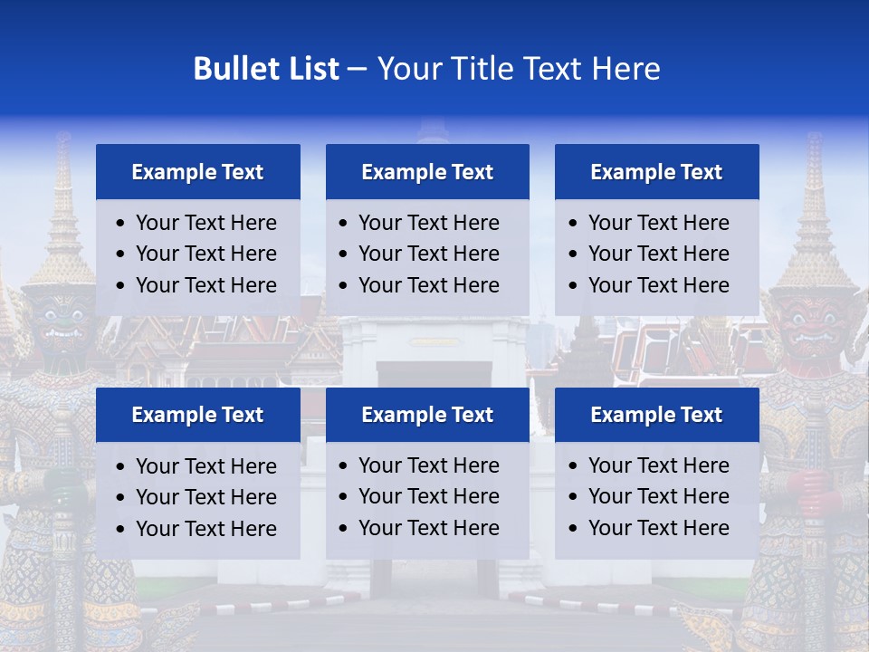Thai Graphic Religious PowerPoint Template