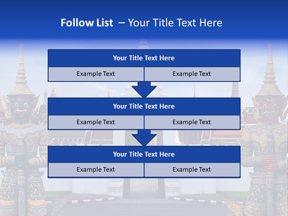 Thai Graphic Religious PowerPoint Template