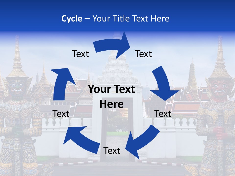 Thai Graphic Religious PowerPoint Template