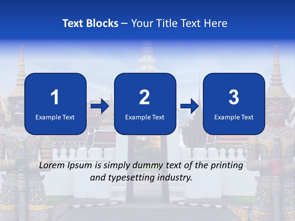 Thai Graphic Religious PowerPoint Template