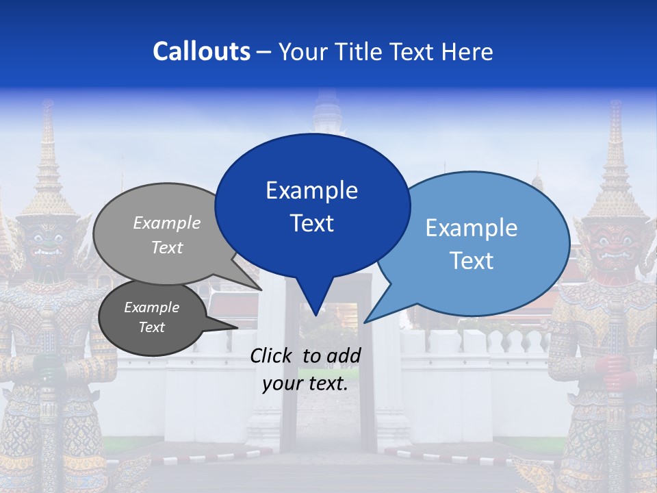 Thai Graphic Religious PowerPoint Template