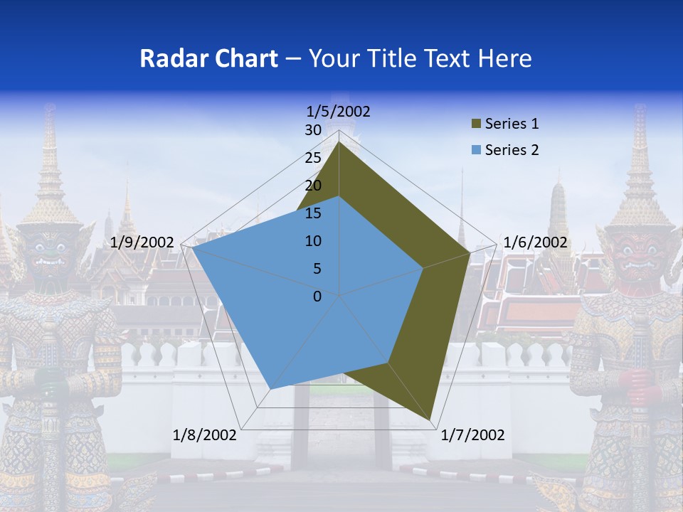 Thai Graphic Religious PowerPoint Template