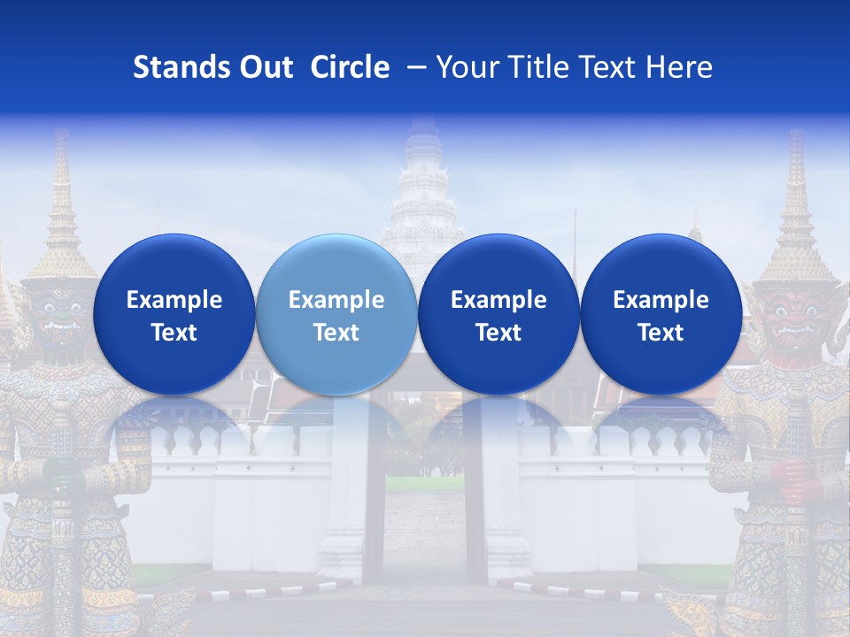 Thai Graphic Religious PowerPoint Template