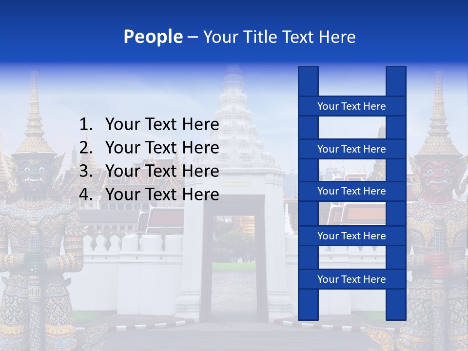 Thai Graphic Religious PowerPoint Template