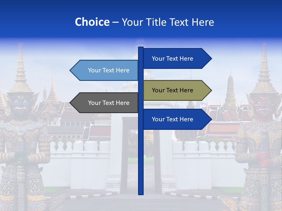 Thai Graphic Religious PowerPoint Template