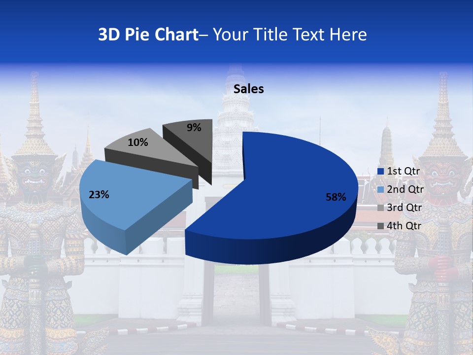 Thai Graphic Religious PowerPoint Template