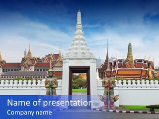 Land Recreation Culture PowerPoint Template