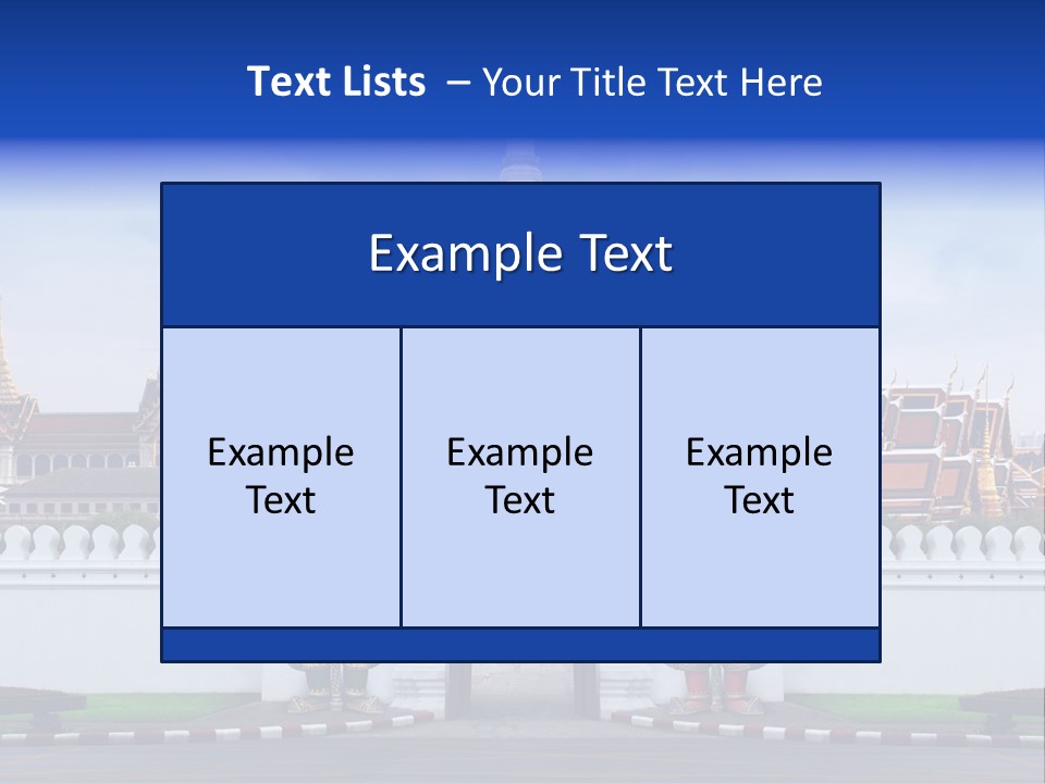 Land Recreation Culture PowerPoint Template