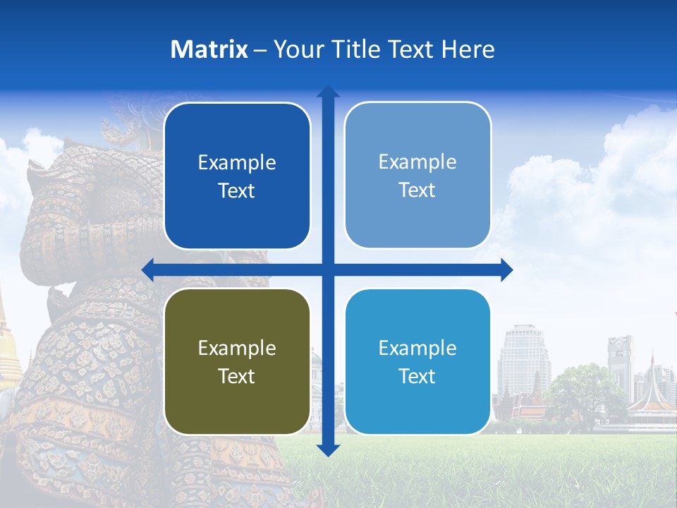 Travel Pasture Tourism PowerPoint Template