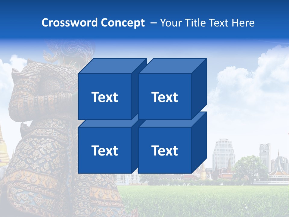 Travel Pasture Tourism PowerPoint Template