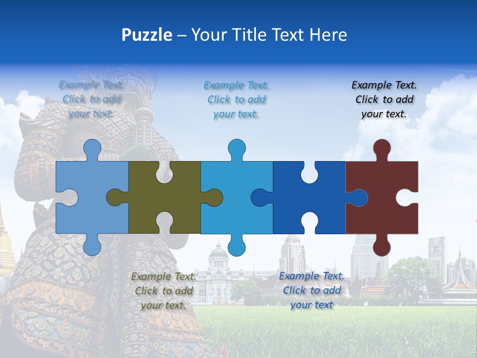 Travel Pasture Tourism PowerPoint Template