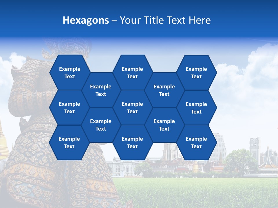 Travel Pasture Tourism PowerPoint Template