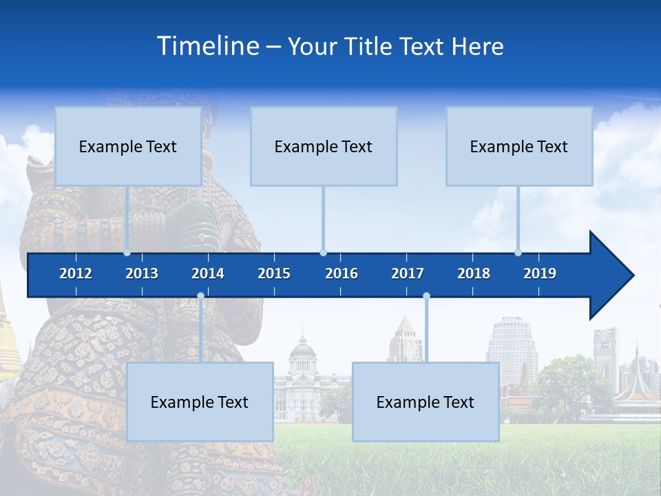 Travel Pasture Tourism PowerPoint Template