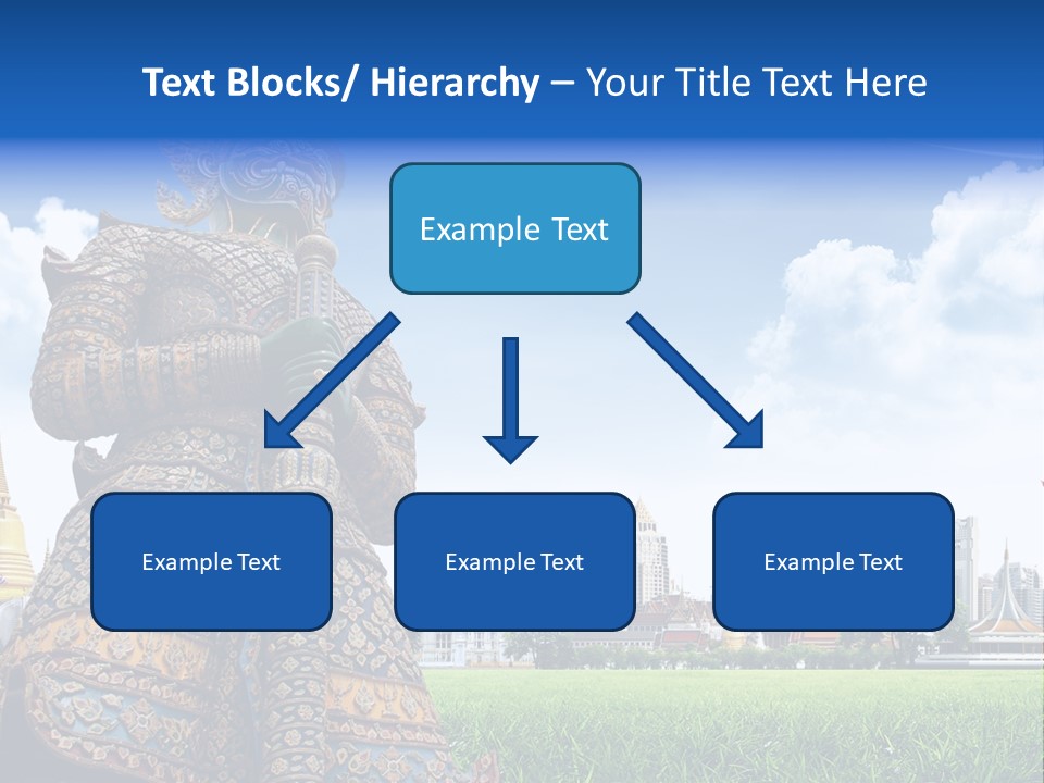 Travel Pasture Tourism PowerPoint Template