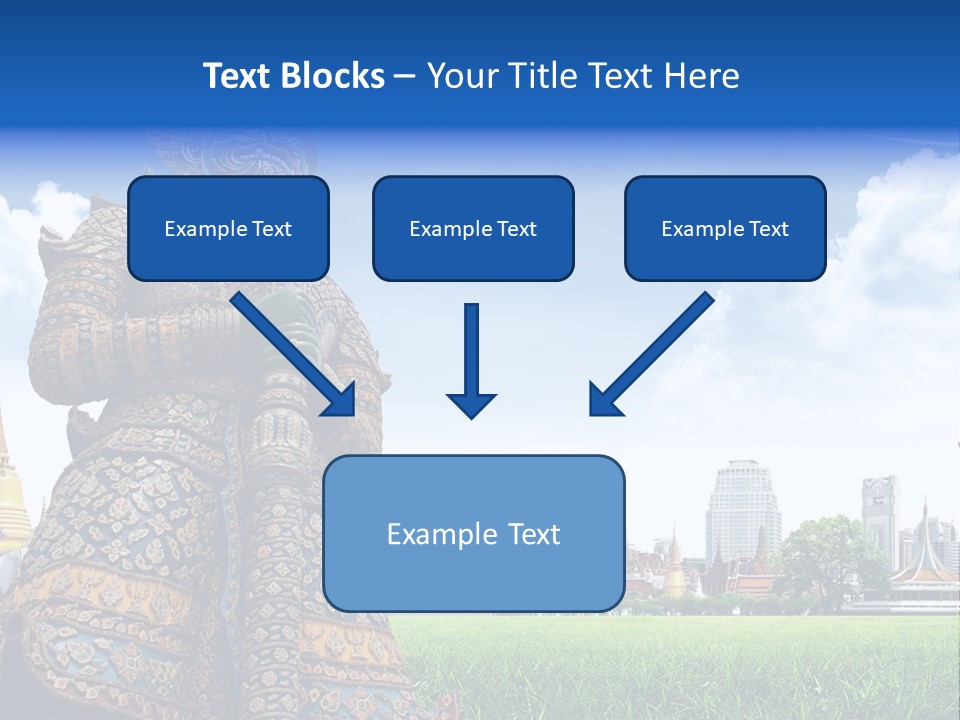 Travel Pasture Tourism PowerPoint Template