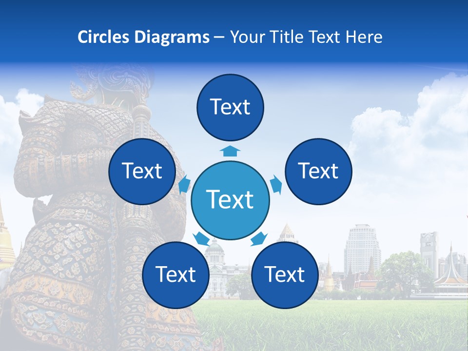 Travel Pasture Tourism PowerPoint Template