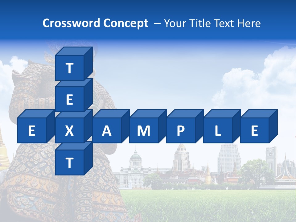 Travel Pasture Tourism PowerPoint Template